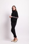 Cowl Neck Rib Jumper