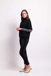 Cowl Neck Rib Jumper