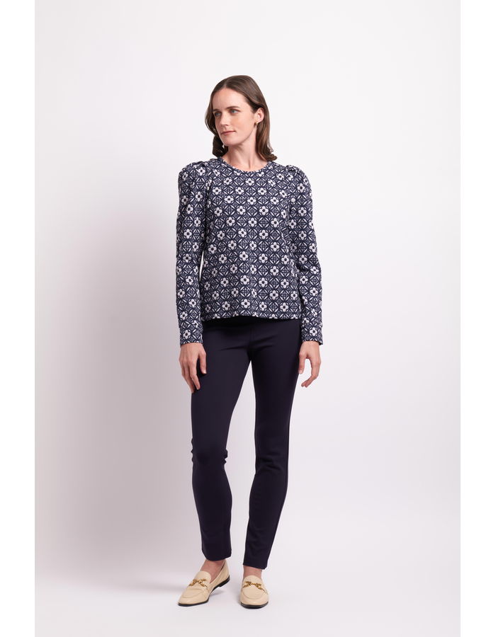 Esplanade Pull On Slim Full Length Pant