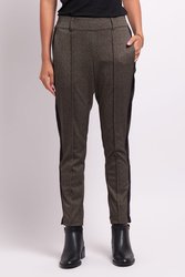 Pintuck Frt Cuffed Trous