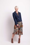 Puff Sleeve Denim Jacket