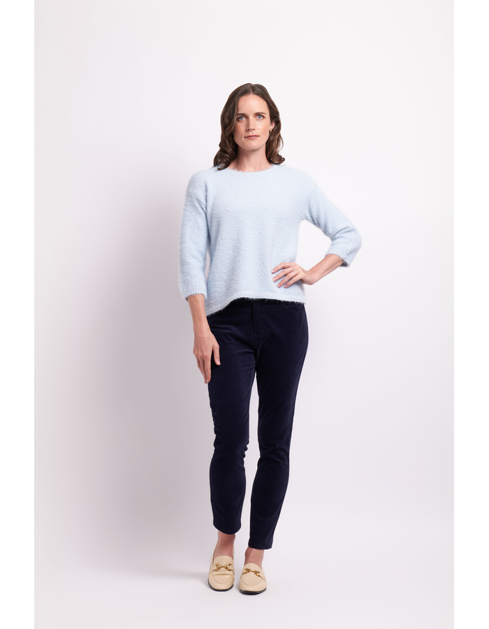 Foil According Straight Trousers