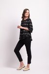 Gathered Scoop Hem Top