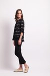 Gathered Scoop Hem Top