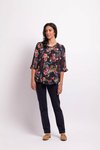 Gathered Scoop Hem Top