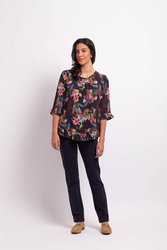 Gathered Scoop Hem Top