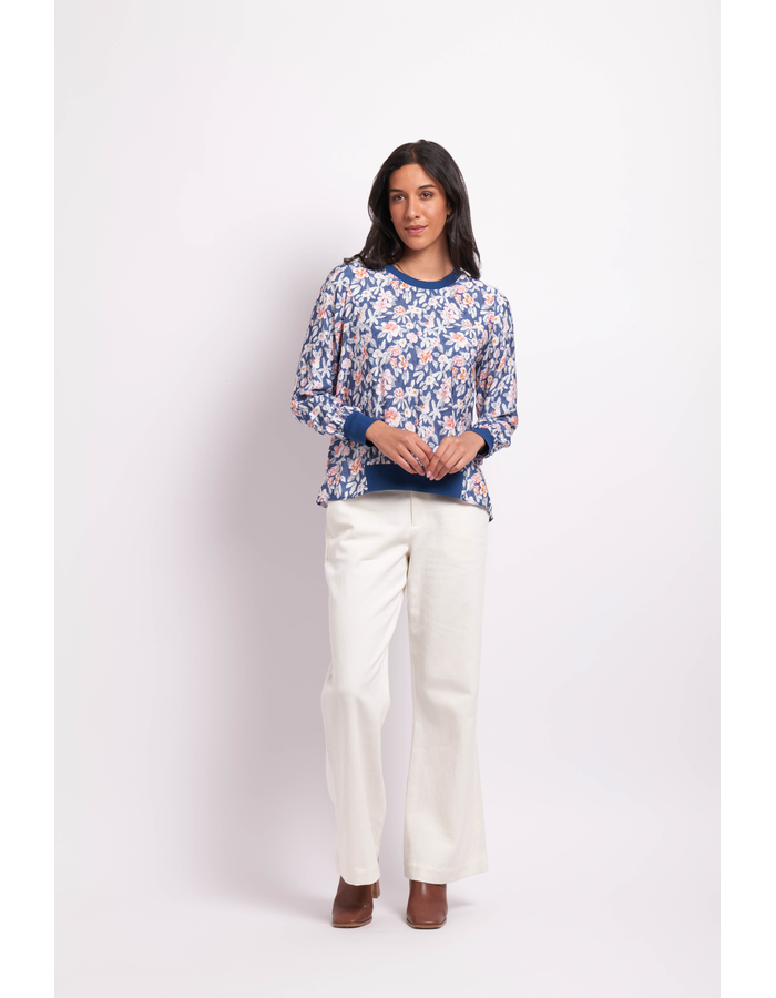 Memo Contrast Rib Top
