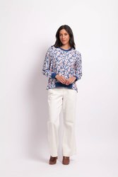 Contrast Rib Top