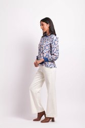 Contrast Rib Top