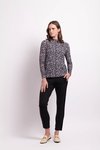 Long Sleeve Polo Neck Top