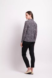 Long Sleeve Polo Neck Top