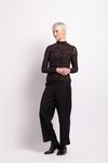Long Sleeve Polo Neck Top