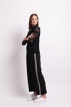 Long Sleeve Polo Neck Top