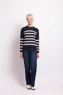 Notch Stripe Jumper