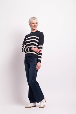 Notch Stripe Jumper