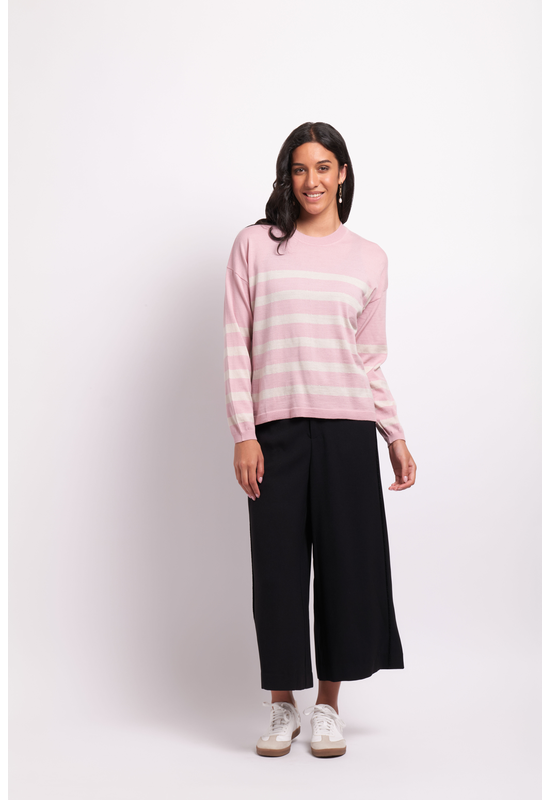 Preen Notch Stripe Jumper
