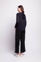 Wide Leg Side Stripe Trsr
