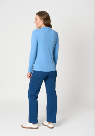 Rouched Sleeve Top
