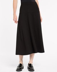 Fit & Flare Ponte Skirt