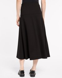 Fit & Flare Ponte Skirt