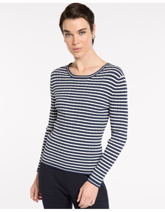 Marco Polo Fine Stripe Rib Knit