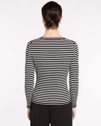 Fine Stripe Rib Knit