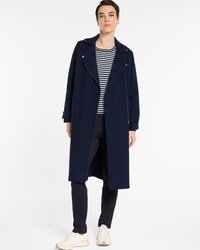 Boiled Wool Moto Coat