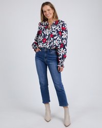 Indie Floral Blouse