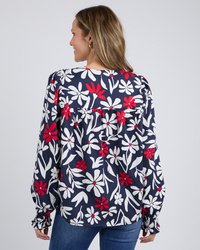 Indie Floral Blouse