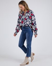 Indie Floral Blouse
