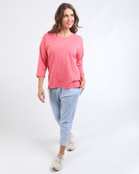 Annie 3/4 Sleeve Tee