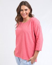 Annie 3/4 Sleeve Tee