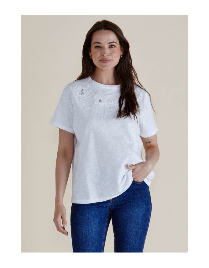 Betty Basics Arabella Lace Tee