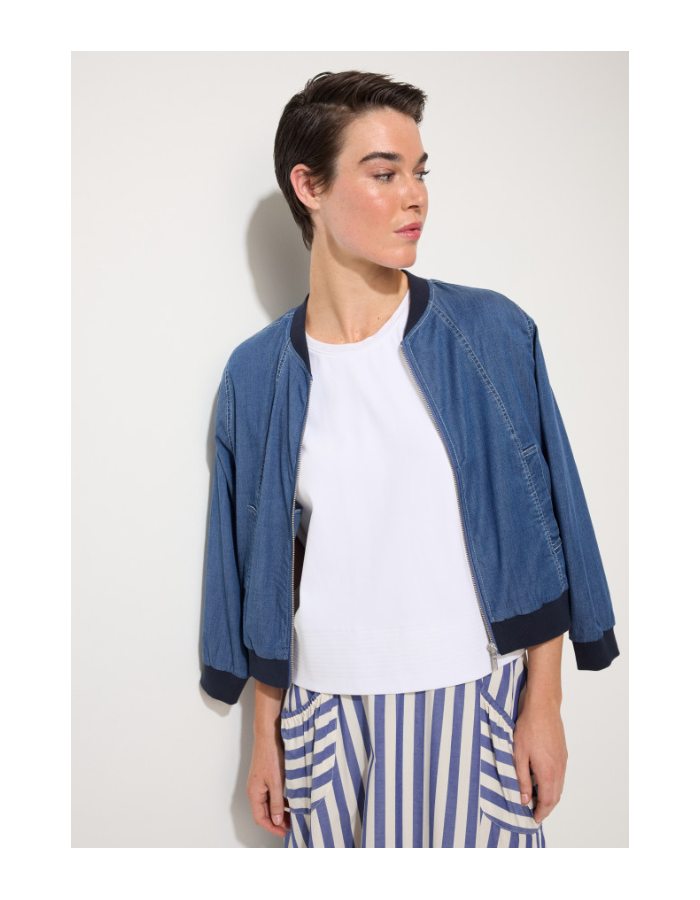 Marco Polo Denim Bomber