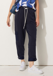 Spliced Ponte Cargo Pant