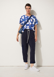 Spliced Ponte Cargo Pant