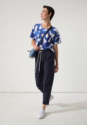 Spliced Ponte Cargo Pant