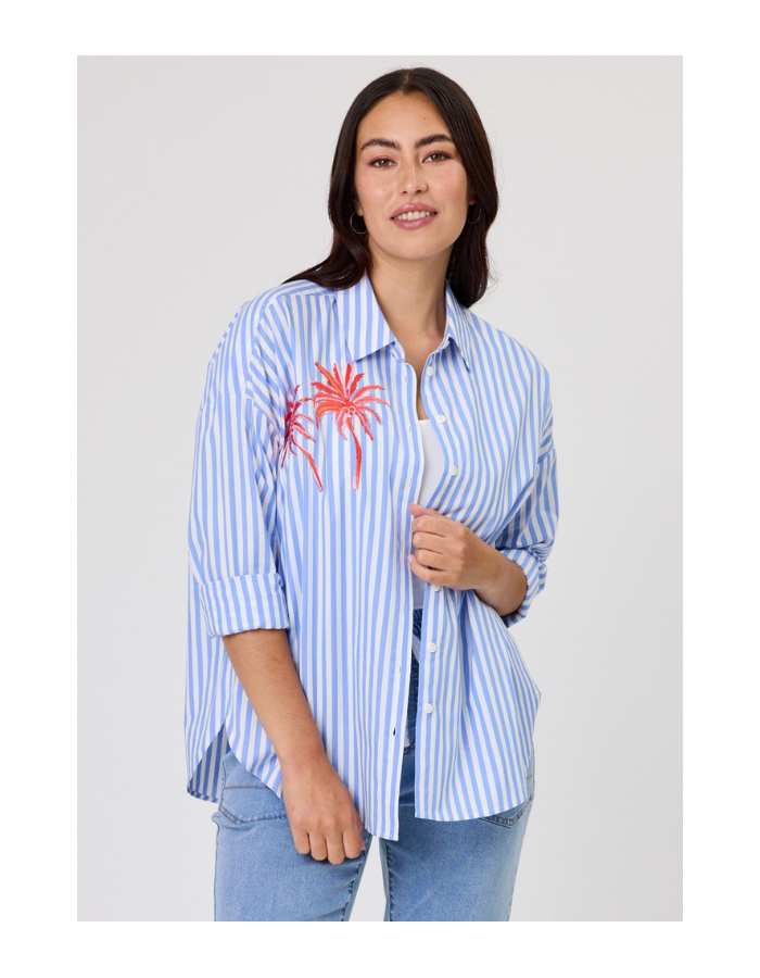 Duo Lexie Embroidered Shirt
