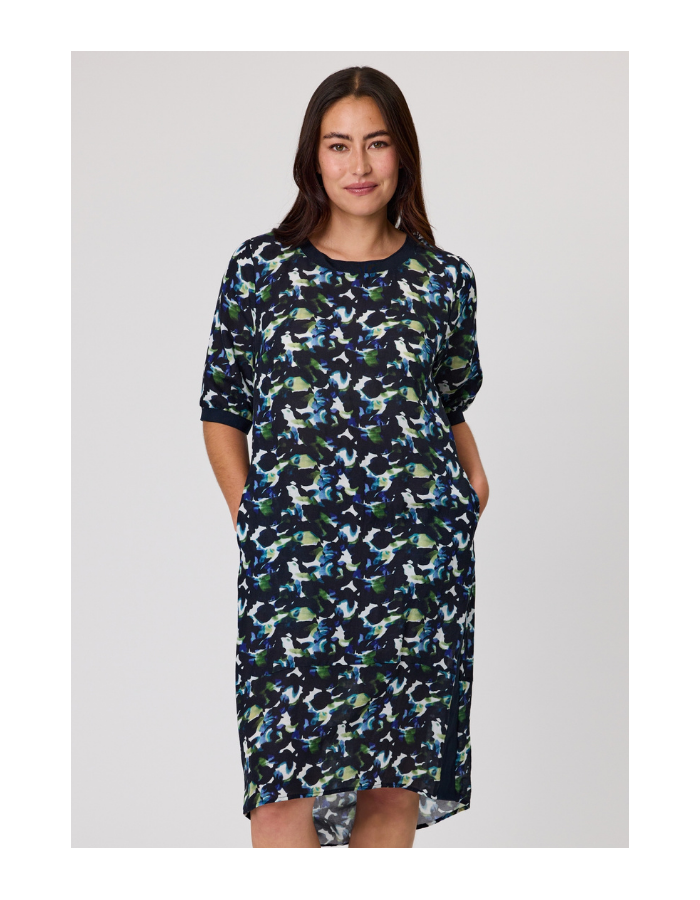 Duo Bloom Shift Dress