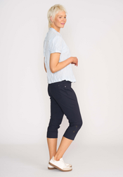 Crush Cap Sleeve Shirt