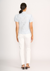 Crush Cap Sleeve Shirt