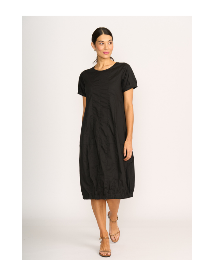 Foil Pleated Maxi Dress