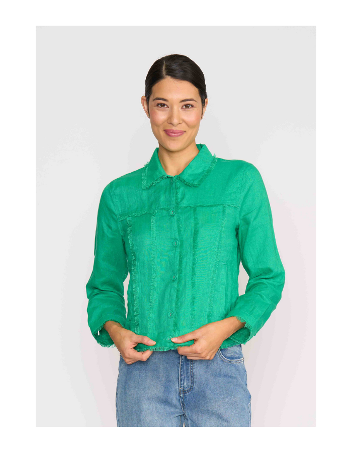 Foil On The Fringes Jacket