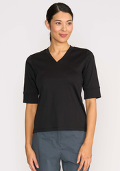Slim V Neck Top