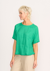 Ric Rac Scoop Top