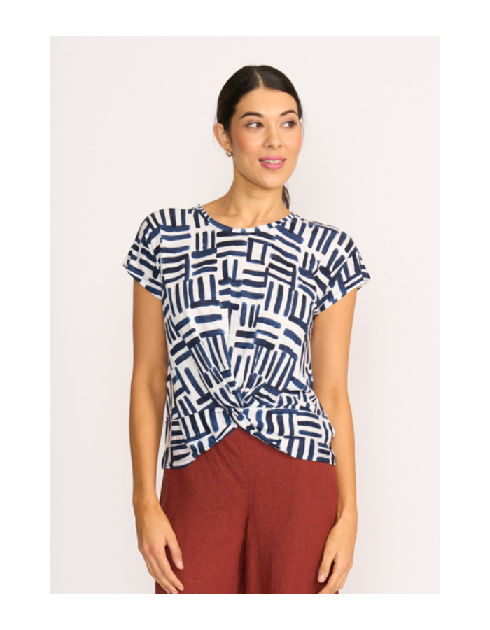 Foil Do The Twist Top