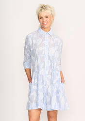 Contrast Panel Dress