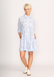 Contrast Panel Dress