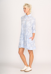 Contrast Panel Dress