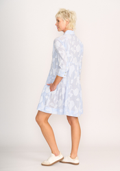 Contrast Panel Dress